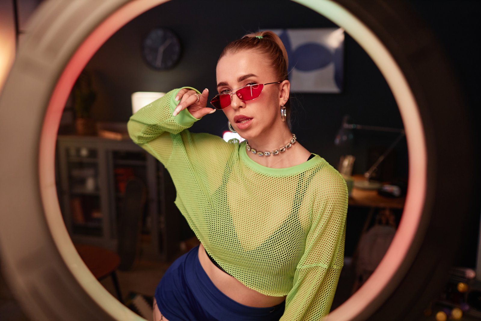 Lumen Eyewear campaign mockup